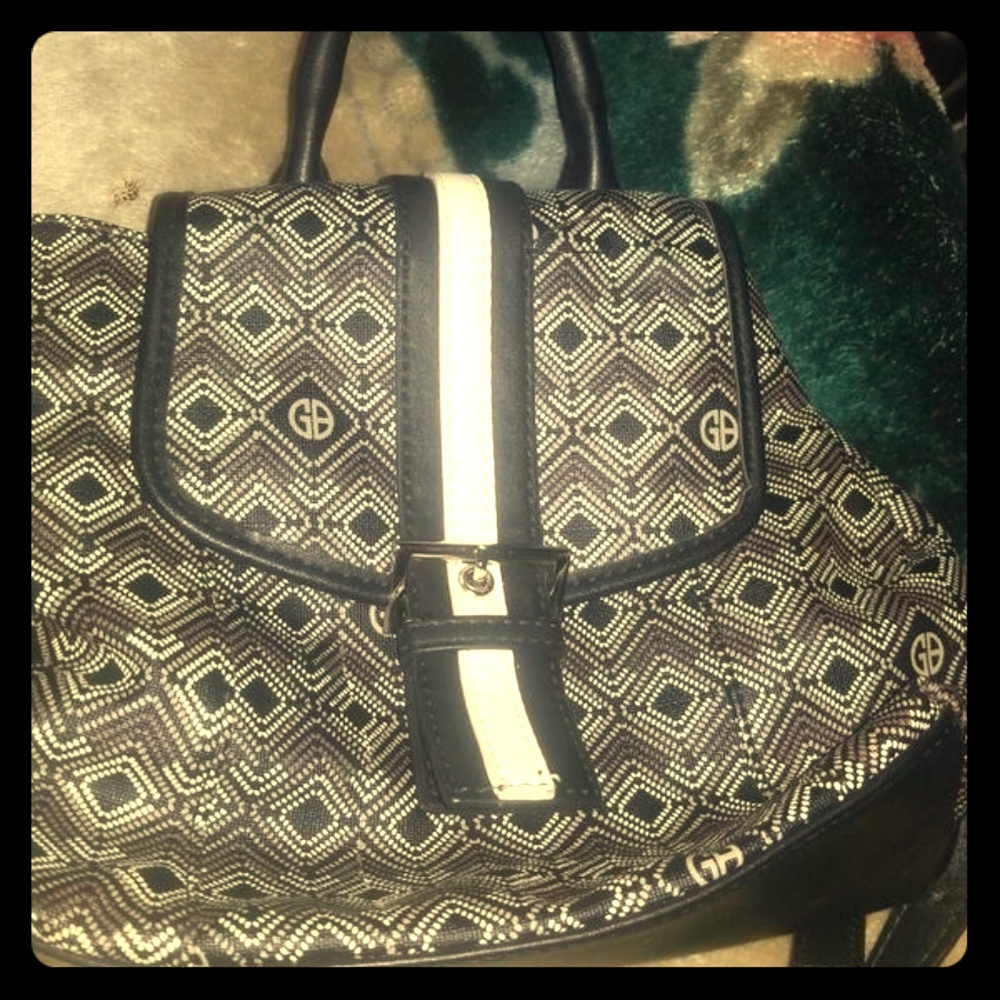 Giani Bernini Graphic Signaturs Mini Backpack